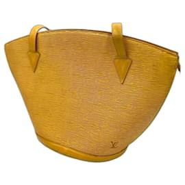 Borsa a mano Louis Vuitton Saint Jacques Epi Gialla