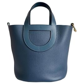 Hermès In-The-Loop 23 Blu Pelle