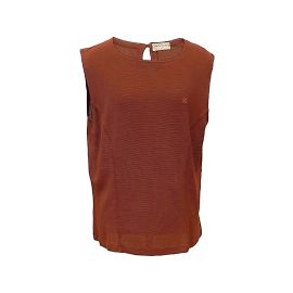 Giacca Burberry in cotone rosso scuro M