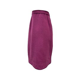 Falda Christian Dior de lana morada M