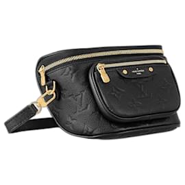 Louis Vuitton Mini Marsupio Empreinte Pelle Nera