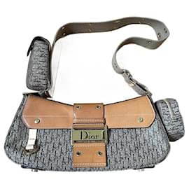 Dior Columbus Tasche Braun Beige Oblique Monogramm Leder