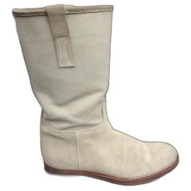 Church's Mittelhohe Stiefel aus Segeltuch und Leder von Church 38,5