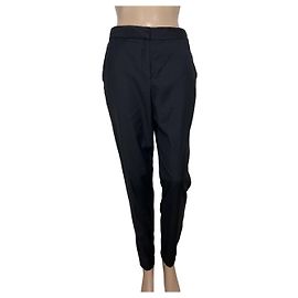 By Malene Birger Alexie Skinny Hose Schwarz Wolle