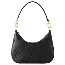 Louis Vuitton Bagatelle Empreinte Handtasche schwarzes Leder