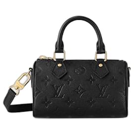 Louis Vuitton Pelle LV Speedy nano nera
