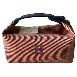 Borsa a mano Hermès Bride a Brac Grand Modèle GM Cotone