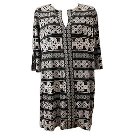 Diane Von Furstenberg Vestido túnica de DvF con diseño de nudo de amor celta