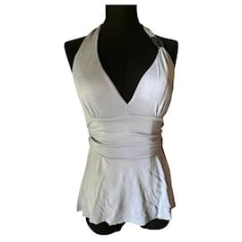 Wunderschönes hellviolettes GUESS MARCIANO-Top mit Tendenz zu Flieder