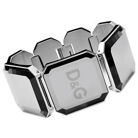 Stupendo bracciale in acciaio con cristalli DOLCE & GABBANA ì“Lush” DJ0788