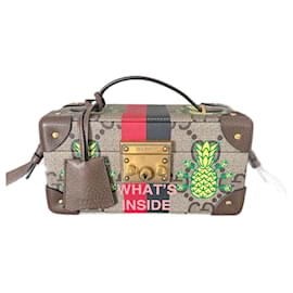 Sac à main Gucci Padlock GG Édition Limitée Imprimé Ananas