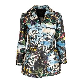 Autre Marque Franck Sorbier bedruckte Jacke
