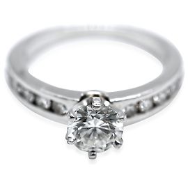 Tiffany & Co. 0,7 ct Rund Brilliant Diamant Verlobungsring