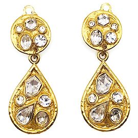 Autre Marque VINTAGE EDOUARD RAMBAUD – Orecchini pendenti con strass