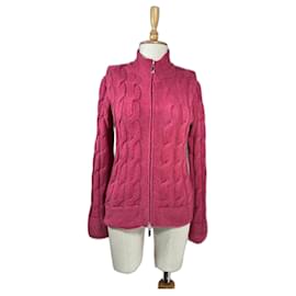 Monteverdi Valentini Strickjacke aus rosa Merinowolle - Autre Marque