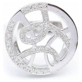 Autre Marque Anello SUBLIM Oro Bianco con Diamanti.