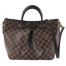 Louis Vuitton Marrone Damier Ebene Siena MM