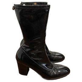Stivaletti GUCCI T.EU 38.5 in pelle verniciata