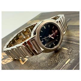 Orologio da donna MCM Orologio da polso Swiss Made Acciaio Argento Swiss Made