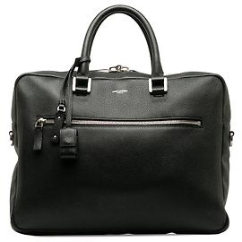 Cartella Sac de Jour nera di Saint Laurent