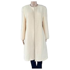 Amanda Wakeley Wollmantel weiß