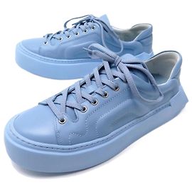 NUOVE SCARPE PIERRE HARDY CUBIX 41 SNEAKERS CON PLATFORM BLU