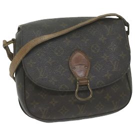 LOUIS VUITTON Monogram Saint Cloud GM Borsa a tracolla M51242 LV Auth yk10137