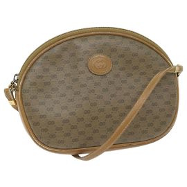 GUCCI Borsa a spalla Micro GG Supreme PVC Beige 007 084 0094 Autentico4525
