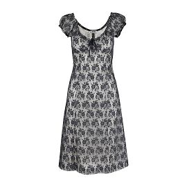 Vestido de encaje vintage barato y elegante de Moschino
