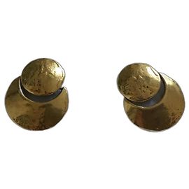 Autre Marque Ohrringe Der Mond und die Sonne Gold