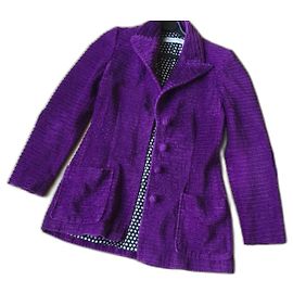 Philosophy di Lorenzo Serafini Jacke aus Baumwolle Lila