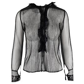 Camicia in pizzo trasparente Red Valentino