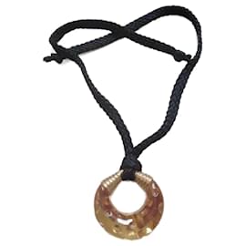 Collana con Pendente Christian Dior CD Dolce Vita Oro