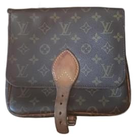 Borsa Louis Vuitton in pelle marrone