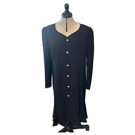 Frank Usher Midikleid Marineblau