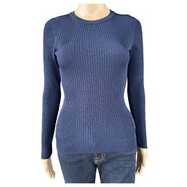 Maglione Karen Millen blu in viscosa XS