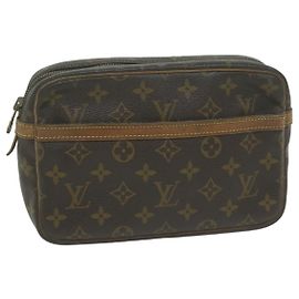 Louis Vuitton Monogram Compiegne 23 Pochette M51847 LV Auth em5735