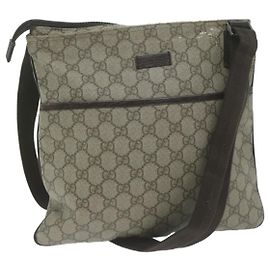 GUCCI Borsa a spalla GG Supreme PVC Beige 141626 Aut5746