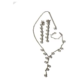 COLLANA E ORECCHINI SWAROVSKI CON CUBI DI CRISTALLO - Swarovski