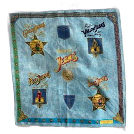 Fazzoletto vintage di Gianni Versace della collezione Hanky 51x53