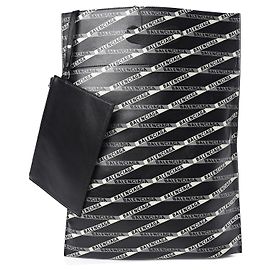 Borsa shopper Balenciaga in pelle nera con logo