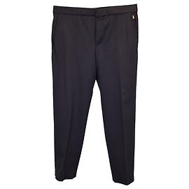 Chloé Pantalón recto Chloe de lana virgen negra