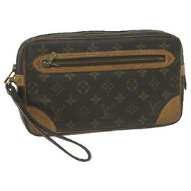 LOUIS VUITTON Monogram Marly Dragonne GM Clutch Bag M51825 LV Auth am5743