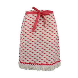 Autre Marque Minifalda Rubino Gaeta Fil Coupè de jacquard