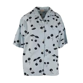 Rubino Gaeta Cherry Print Bowling Shirt - Autre Marque