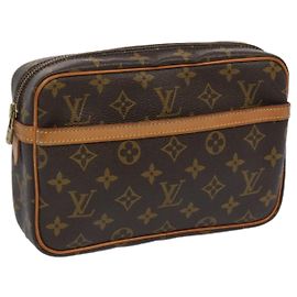 Louis Vuitton Monogram Compiegne 23 Pochette M51847 LV Auth em5734