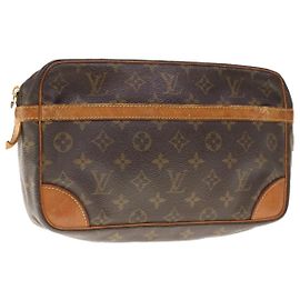 Louis Vuitton Monogram Compiegne 28 Pochette M51845 LV Auth em5647
