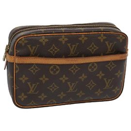 Louis Vuitton Monogram Compiegne 23 Pochette M51847 LV Auth em5755