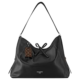 Louis Vuitton CarryAll Dark MM Nero Pelle di agnello