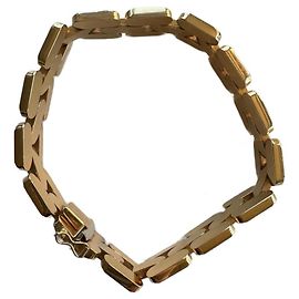 Vintage Bracciale italiano in oro giallo 18 carati anni 50